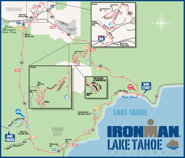 Ironman Lake Tahoe - Bike Course